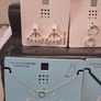 Sterling Silver Anklets + earrings Bundle Image 7