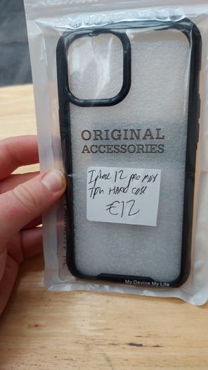 Tpu Clear Hard Shockproof case For Iphone 12 Pro Max Free Post