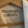 TOMMY HILFIGER Womens Crop Denim Jacket UK L White Cotton Image 2