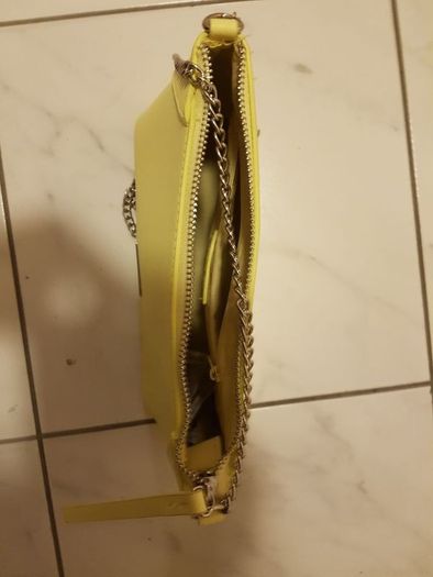 Bershka Yellow Shoulder Bag