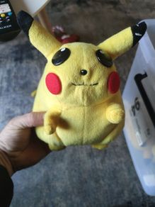 Rare 2000 Pokemon Pikachu Plush Toy 23cm/9" Official