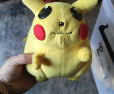 Rare 2000 Pokemon Pikachu Plush Toy 23cm/9" Official