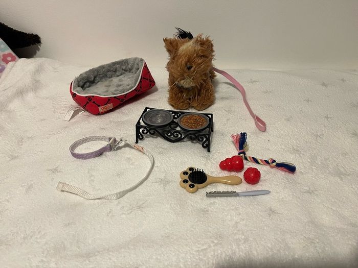 our generation ice cream truck / dolls / dog and accessories