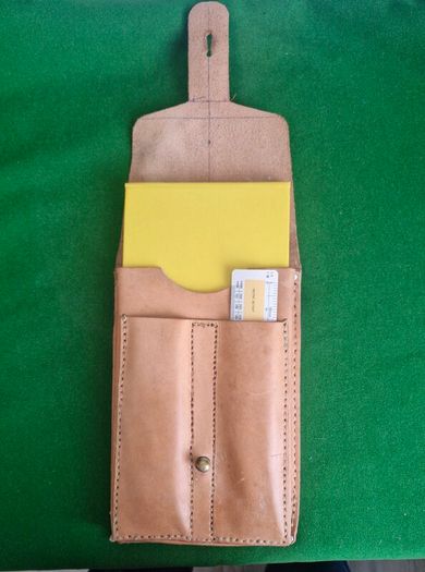 Leather Chartwell Field Case + Survey Book + metric Ruler