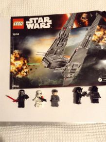 Lego Star Wars set 75104 Kylo Ren's command shuttle minifigures