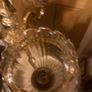 Large 3 arm chandelier light fitting Image 4