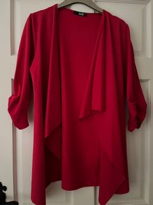Quiz Red Waterfall Jacket