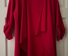 Quiz Red Waterfall Jacket