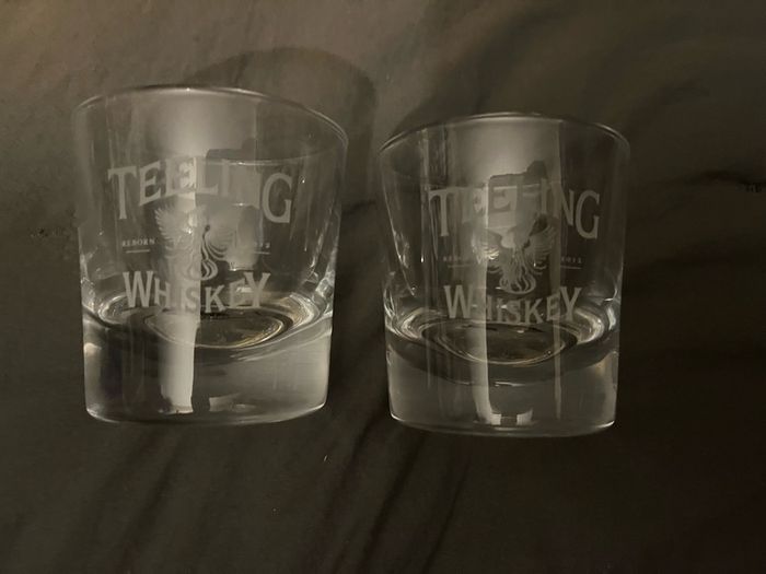 teeling Irish Whiskey Glasses set 2
