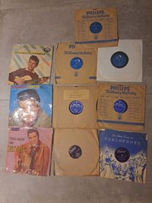 10 Gramaphone Shellac 78rpm 10 " records