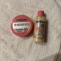 1 x Soap & Glory Body Butter. 1 x Soap & Glory Body Wash