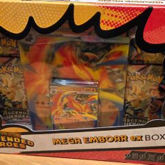 Pokemon Ascended Heroes Mega Emboar ex box