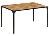 Dining Table 140x80x76 cm Solid Mango Wood