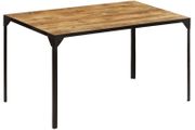 Dining Table 140x80x76 cm Solid Mango Wood
