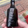 2 Antique Butter Colour Bottles Image 6