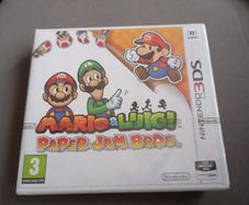 Mario Lulgl Papier Jam Bros Nintendo 3DS