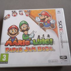 Mario Lulgl Papier Jam Bros Nintendo 3DS