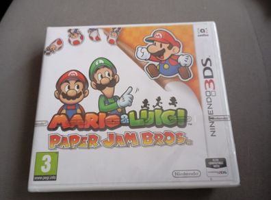 Mario Lulgl Papier Jam Bros Nintendo 3DS