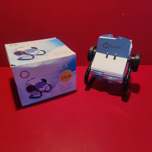 Rolodex Unused - Film Prop