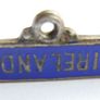 Vintage Ireland Pin - Royal Blue - Bar Pin - Enamel Paint Image 4
