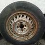 Miscellaneous old car steel wheels Image 8