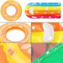 Swimming Rings for Kids Fruit Pool Float, Swim Tube Ring, Inflatable Pool Floats Swim Pool Party (FREE SHIPPING) Image 7
