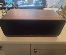 Q Acoustics 2000C Center Channel Speaker (Walnut)