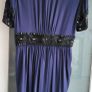 Temperley London Navy Silk Embellished Sz 12UK - Rrp 950 Image 10