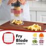 Brand New French Fry Cutter Potato Cutter with 3 Stainless Steel Blades. Image 2