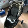 city mini baby jogger, good condition includes rain cover and foot muff Image 2