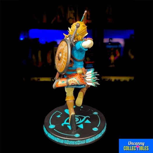 Legend of Zelda Breath of the Wild Link First 4 Figures Statue