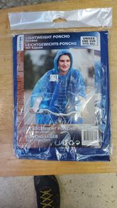 light waterproof Poncho with Hood