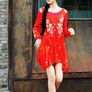 Designer Embroidered Longline Top Image 3