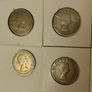Four English 2 Shilling Coins 1956 to 1965 Image 2