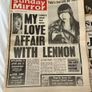 5x John Lennon Beatles death headline newspapers Image 5