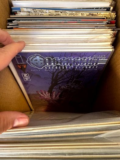 Image & Top Cow Long Comic Box w 320 comics for Sale