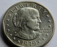 USA Susan B. Anthony Dollar 1979 D