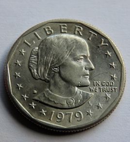USA Susan B. Anthony Dollar 1979 D