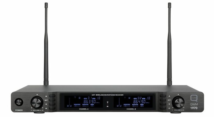 Q-Audio QWM 1970 HH Radio Mic System