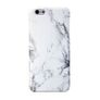 White Marble Pattern prinred Hard Cover for any iPhone Image 6