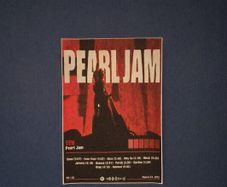 Pearl Jam Canvas Poster