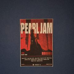 Pearl Jam Canvas Poster