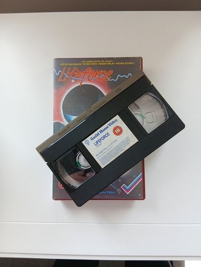 Lifeforce VHS Film On A High Grade Scotch Cassette.