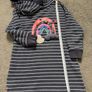 Next girls long hoodie/ tunic 5-6 years 116cm Image 4