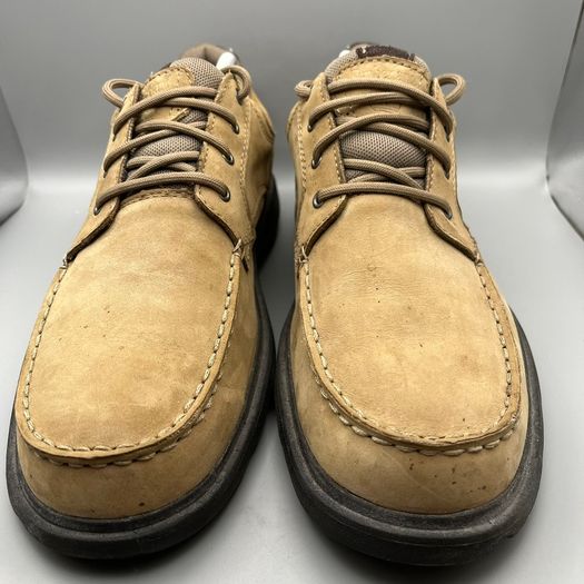 Timberland Mens Brown Leather Lace Gore-tex Shoes Moc Toe UK 9 EU 43.5