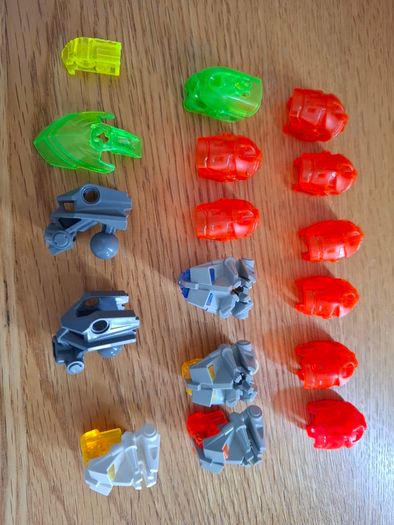 Lego Bionicle Head Connector Pieces