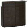 3 Piece Garden Bar Set Brown Image 5