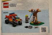 Lego City 4x4 Fire Truck Rescue 60393