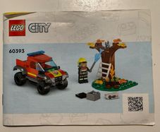 Lego City 4x4 Fire Truck Rescue 60393
