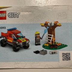 Lego City 4x4 Fire Truck Rescue 60393